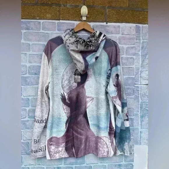 Nicki Minaj Tapestry blend Hoodie size 2x - Picture 6 of 12